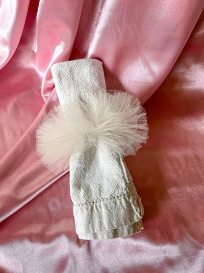 Handmade Tulle Napkin Rings