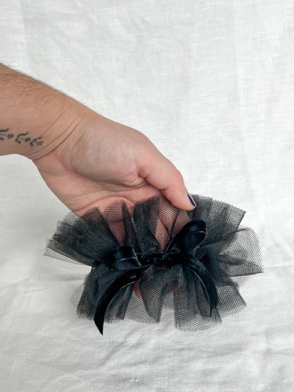 Tulle Pet Ruffle with Bows