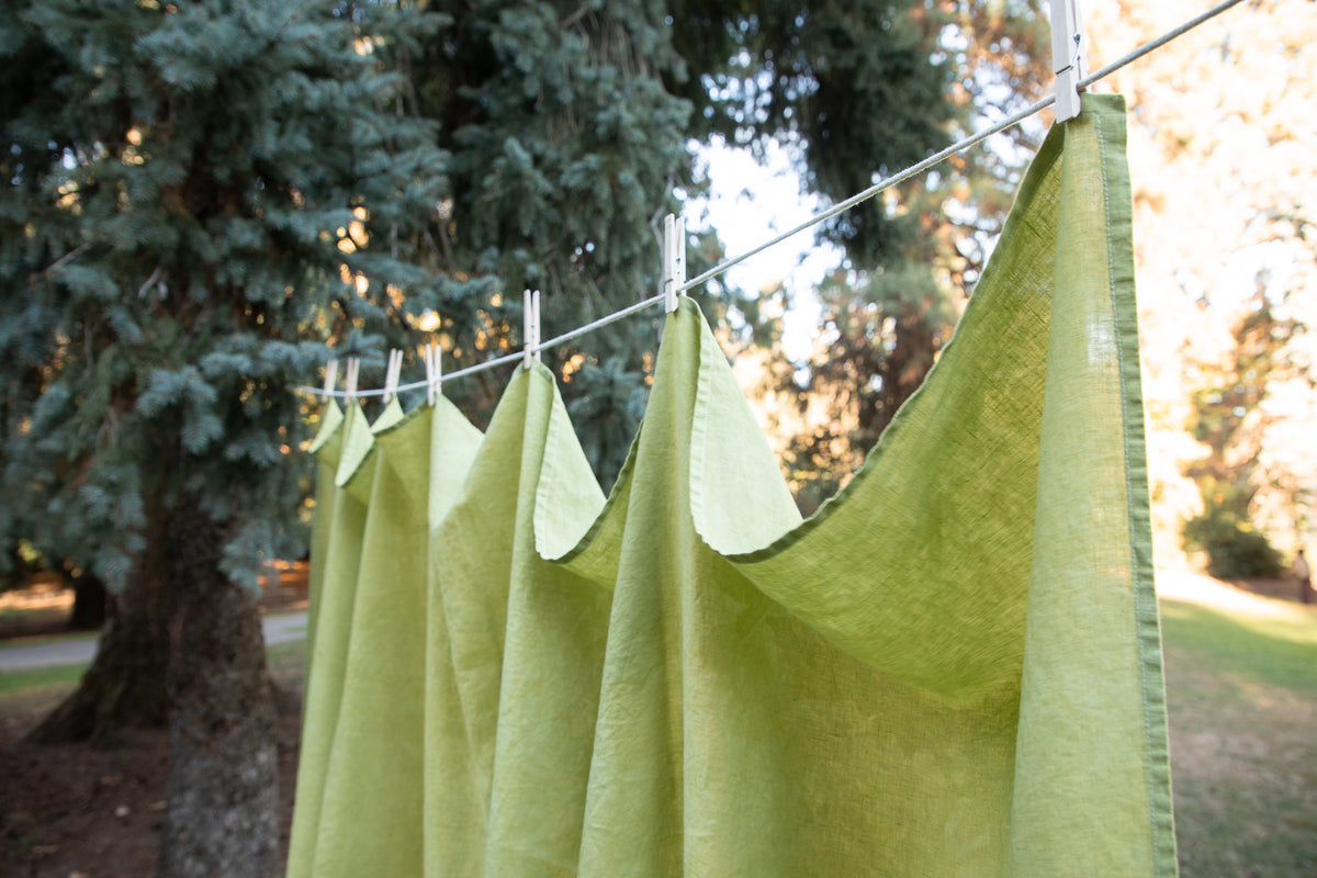 Linen Tablecloth [Olive Oil]