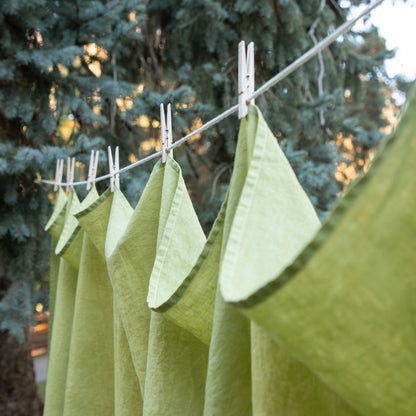 Linen Tablecloth [Olive Oil]