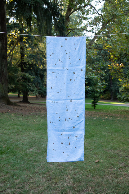 Linen Table Runner [Speckled Robin's Egg]