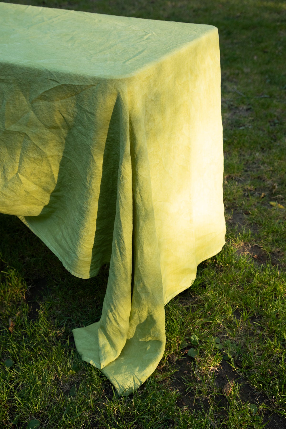 Linen Tablecloth [Olive Oil]