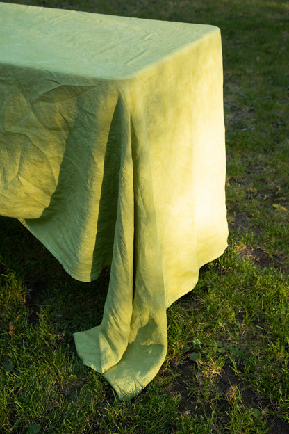Linen Tablecloth [Olive Oil]
