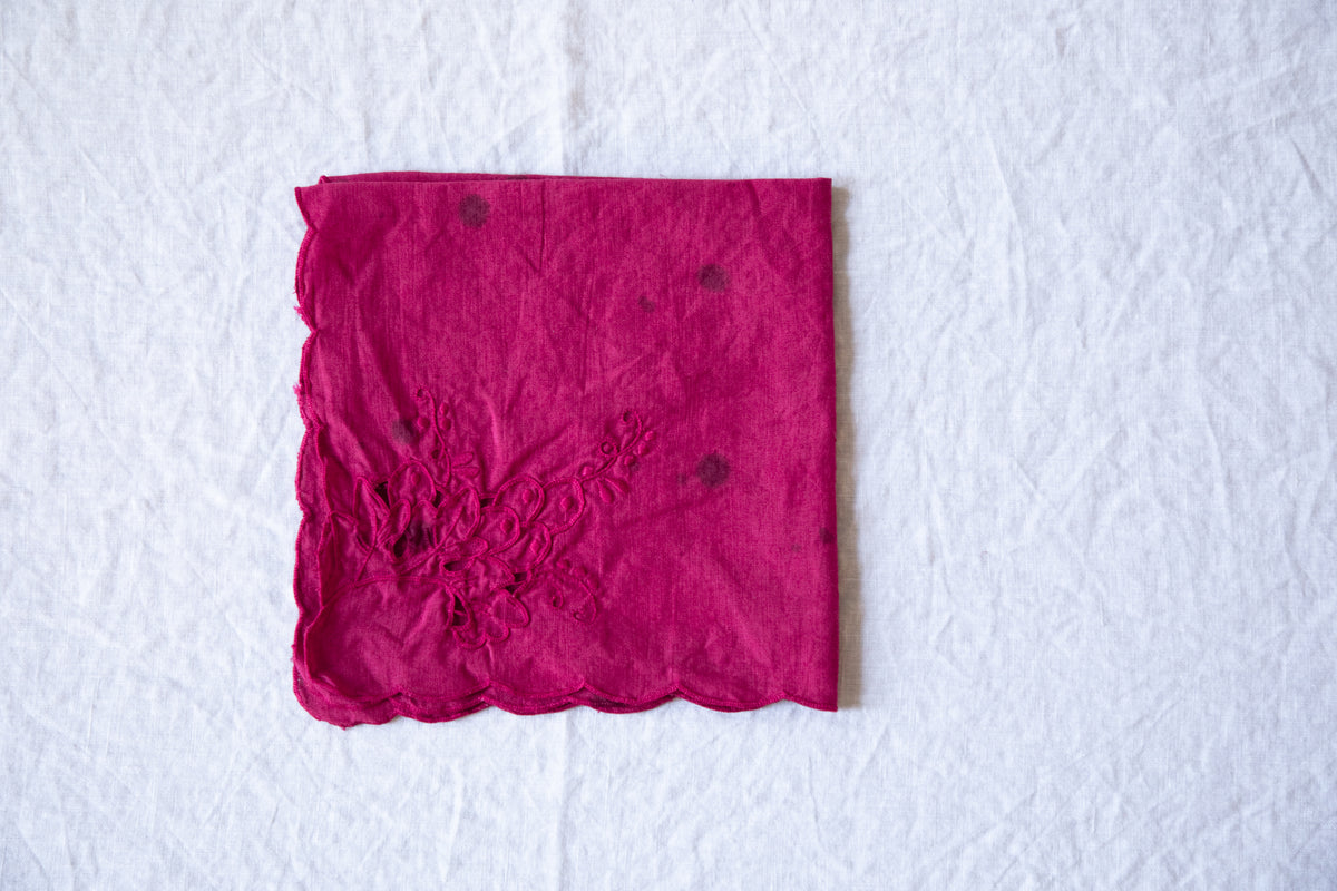 Openwork Napkins [Speckled Pinot Noir]