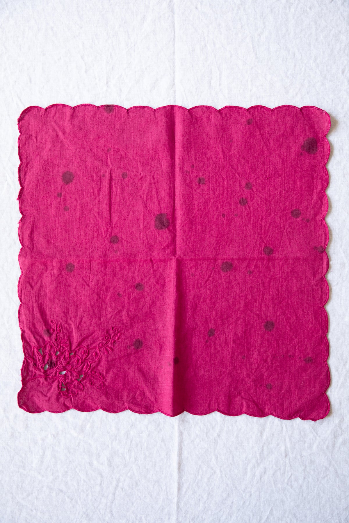 Openwork Napkins [Speckled Pinot Noir]