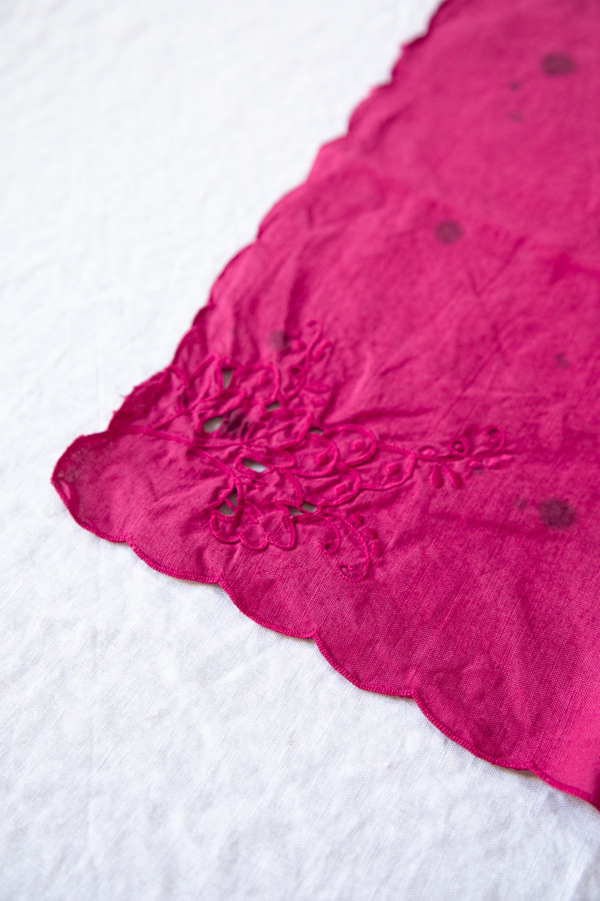 Openwork Napkins [Speckled Pinot Noir]