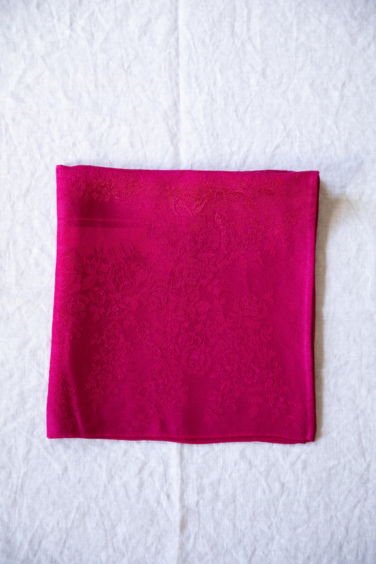 Rose Damask Napkins [Pinot Noir]