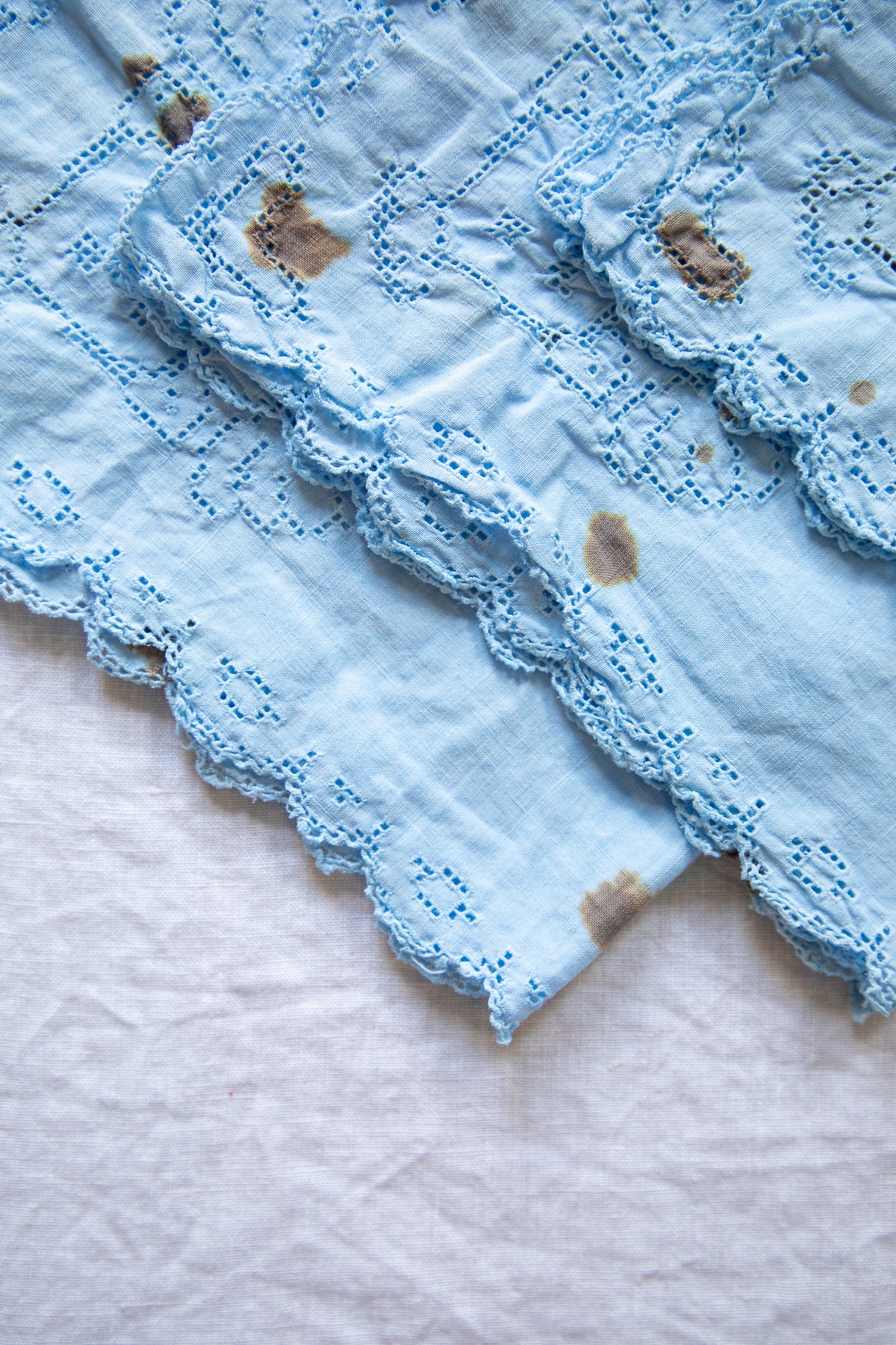 Openwork Napkins [Speckled Robin's Egg]