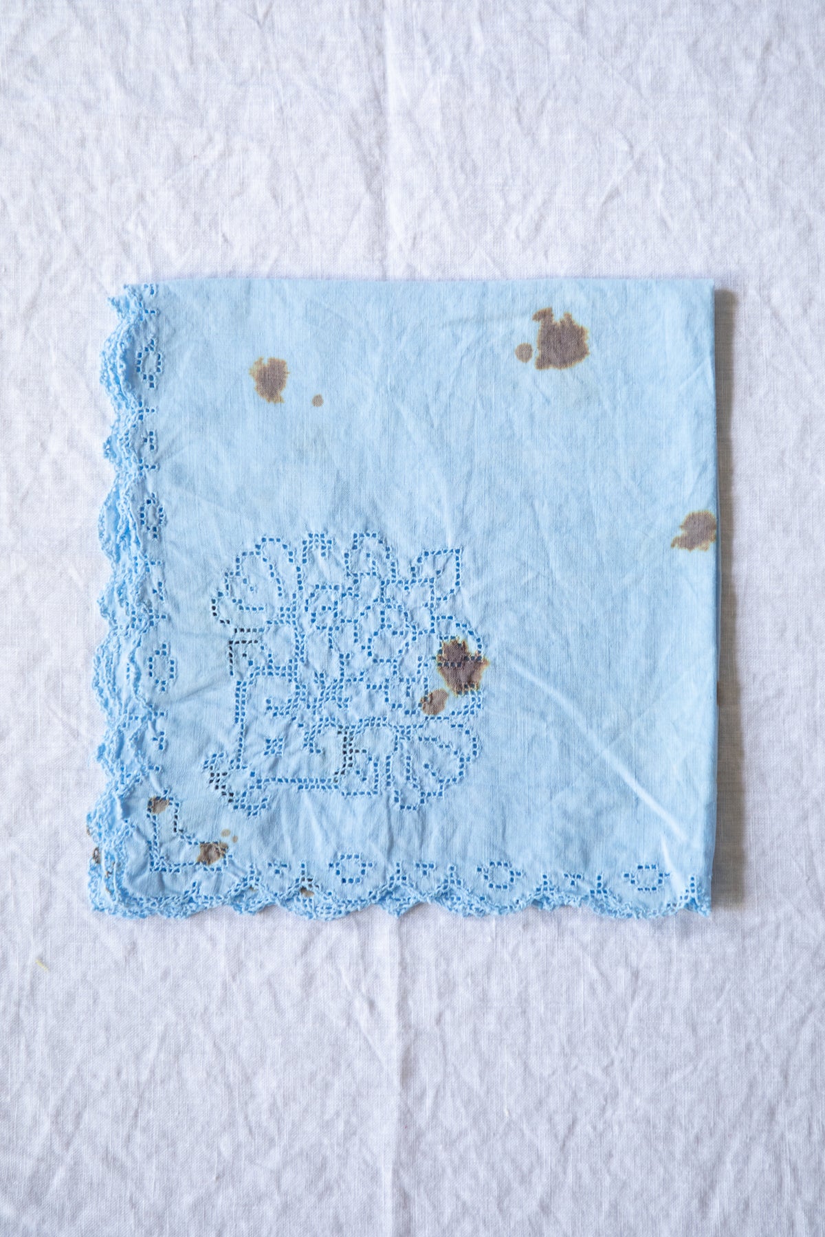 Openwork Napkins [Speckled Robin's Egg]