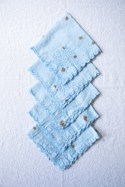 Openwork Napkins [Speckled Robin's Egg]