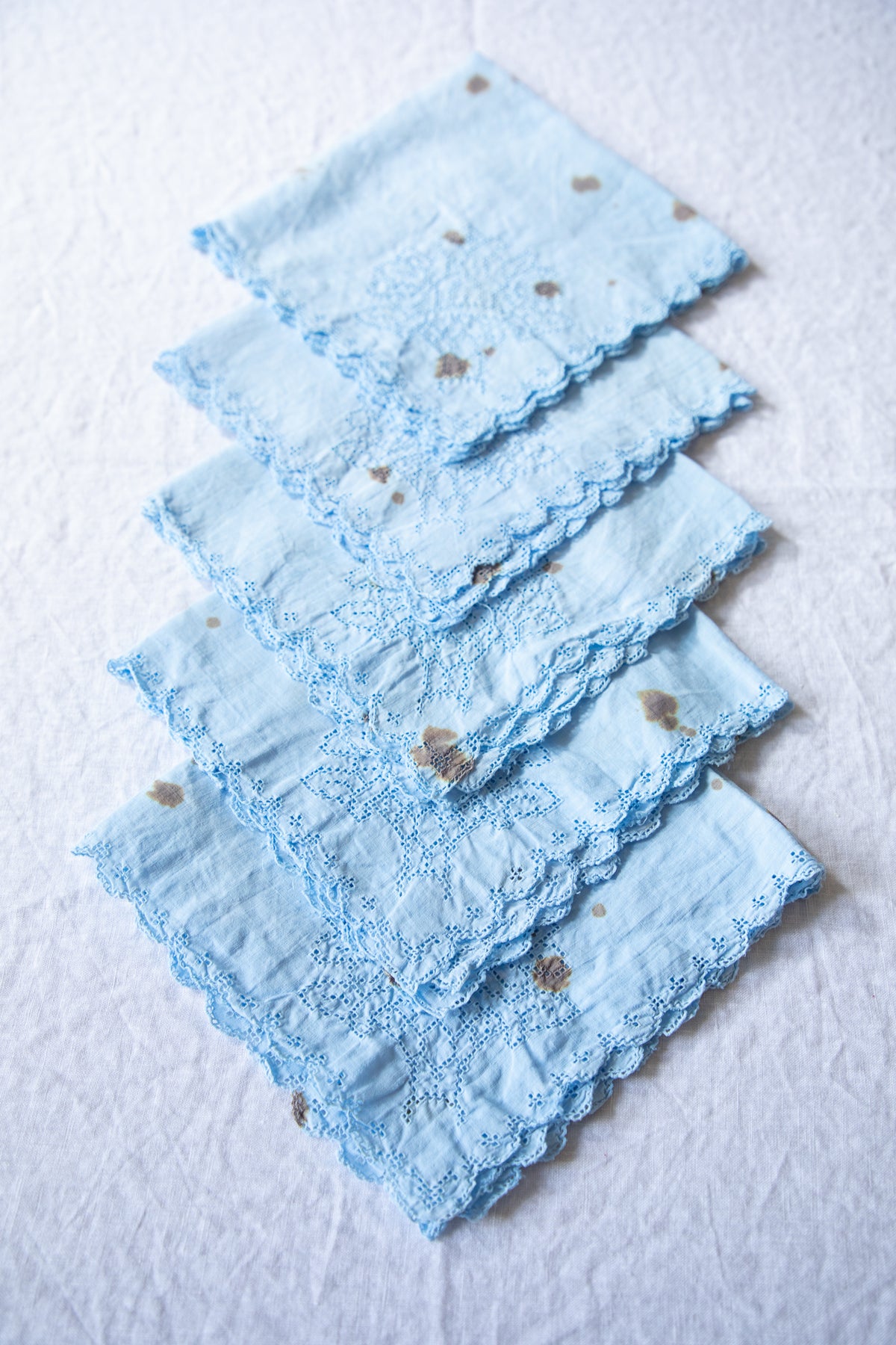 Openwork Napkins [Speckled Robin's Egg]