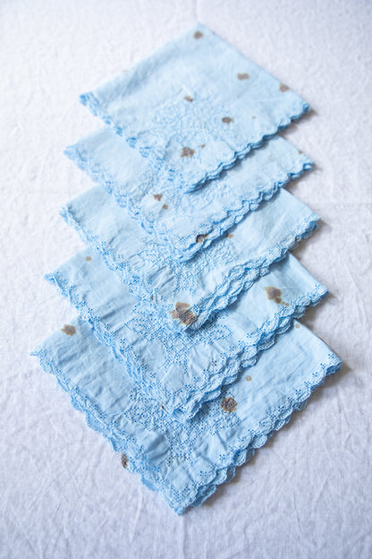 Openwork Napkins [Speckled Robin's Egg]