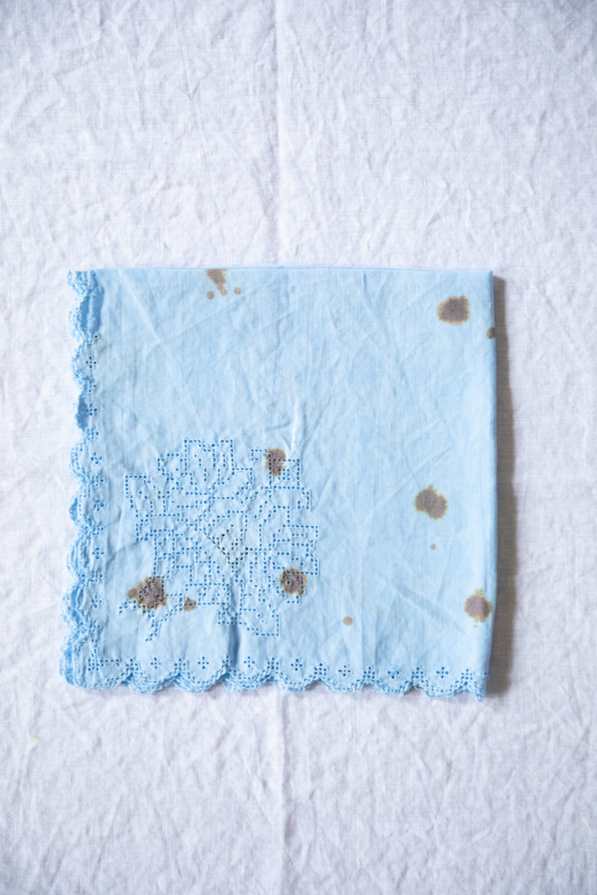 Openwork Napkins [Speckled Robin's Egg]