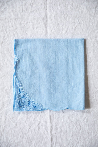 Battenburg Lace Napkins [Robin's Egg]