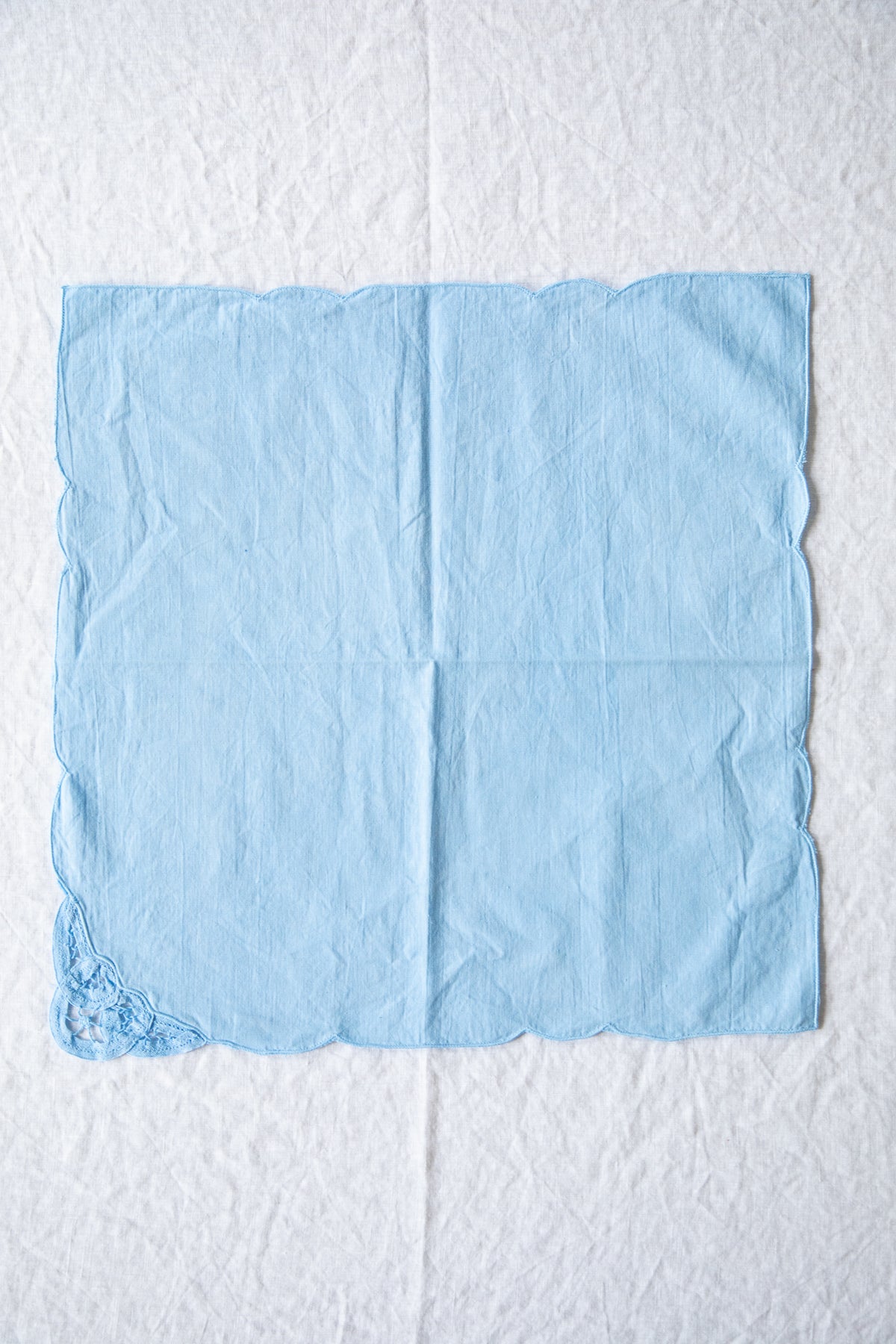 Battenburg Lace Napkins [Robin's Egg]
