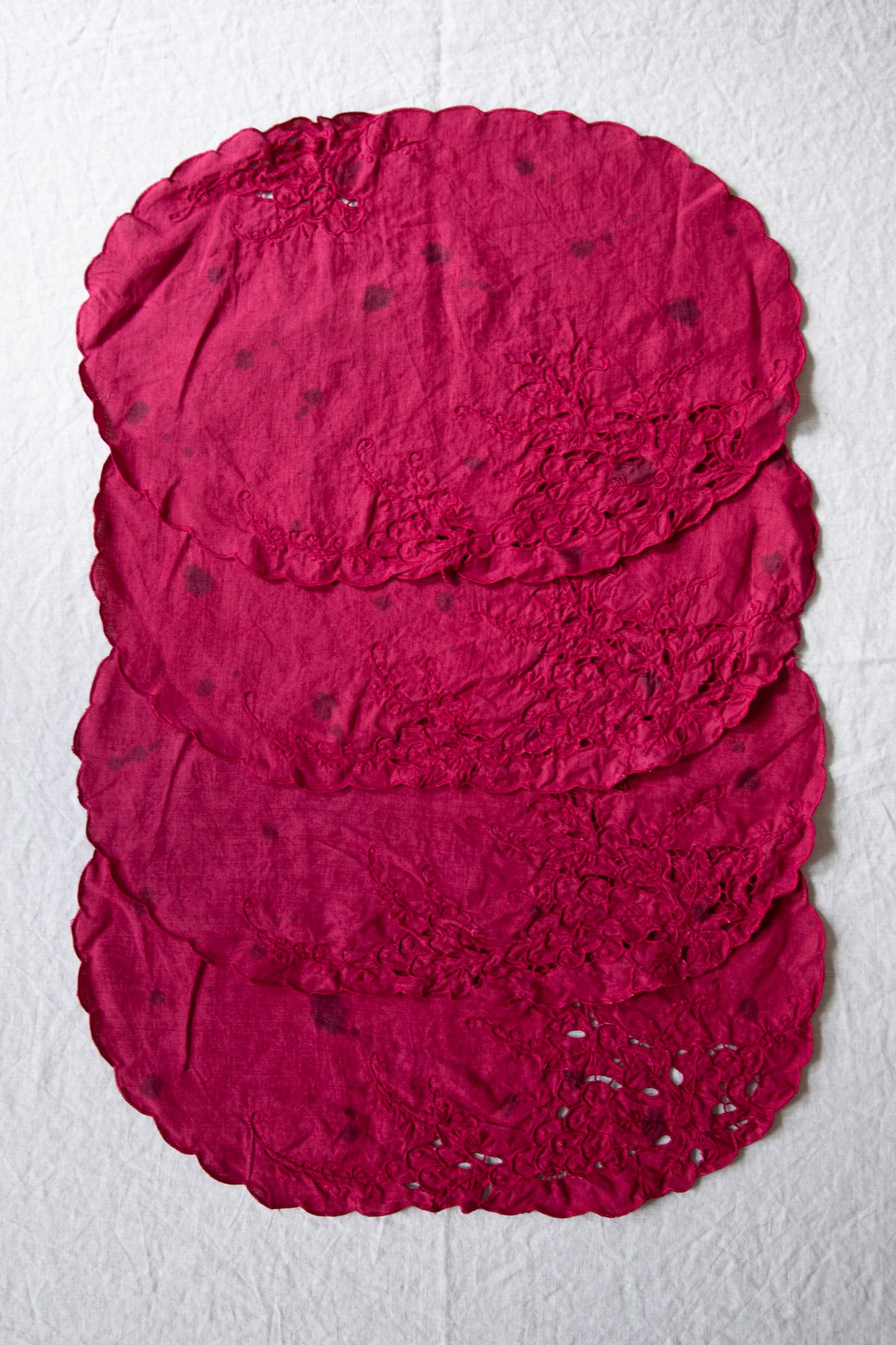 Openwork Placemats [Speckled Pinot Noir]