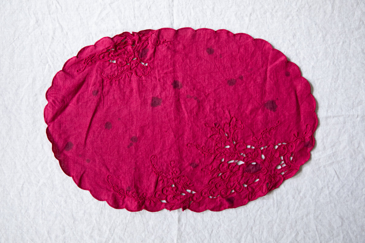 Openwork Placemats [Speckled Pinot Noir]