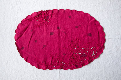 Openwork Placemats [Speckled Pinot Noir]