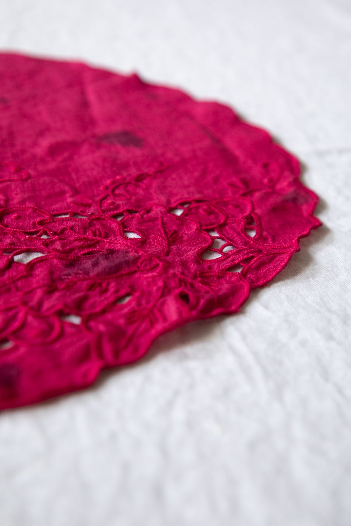 Openwork Placemats [Speckled Pinot Noir]