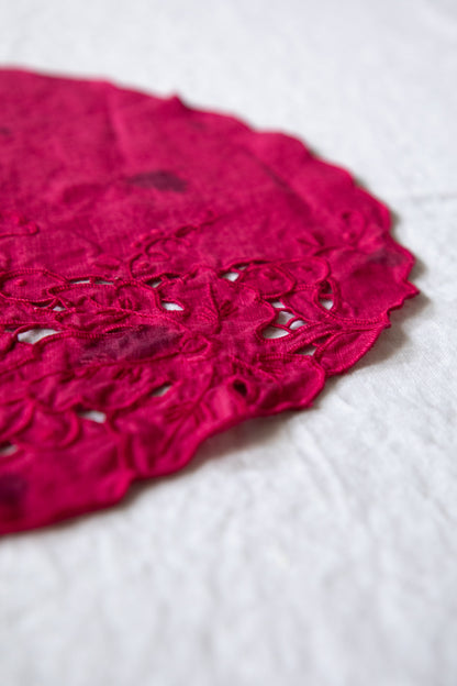 Openwork Placemats [Speckled Pinot Noir]