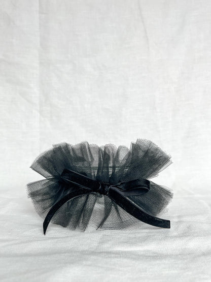 Tulle Pet Ruffle with Bows
