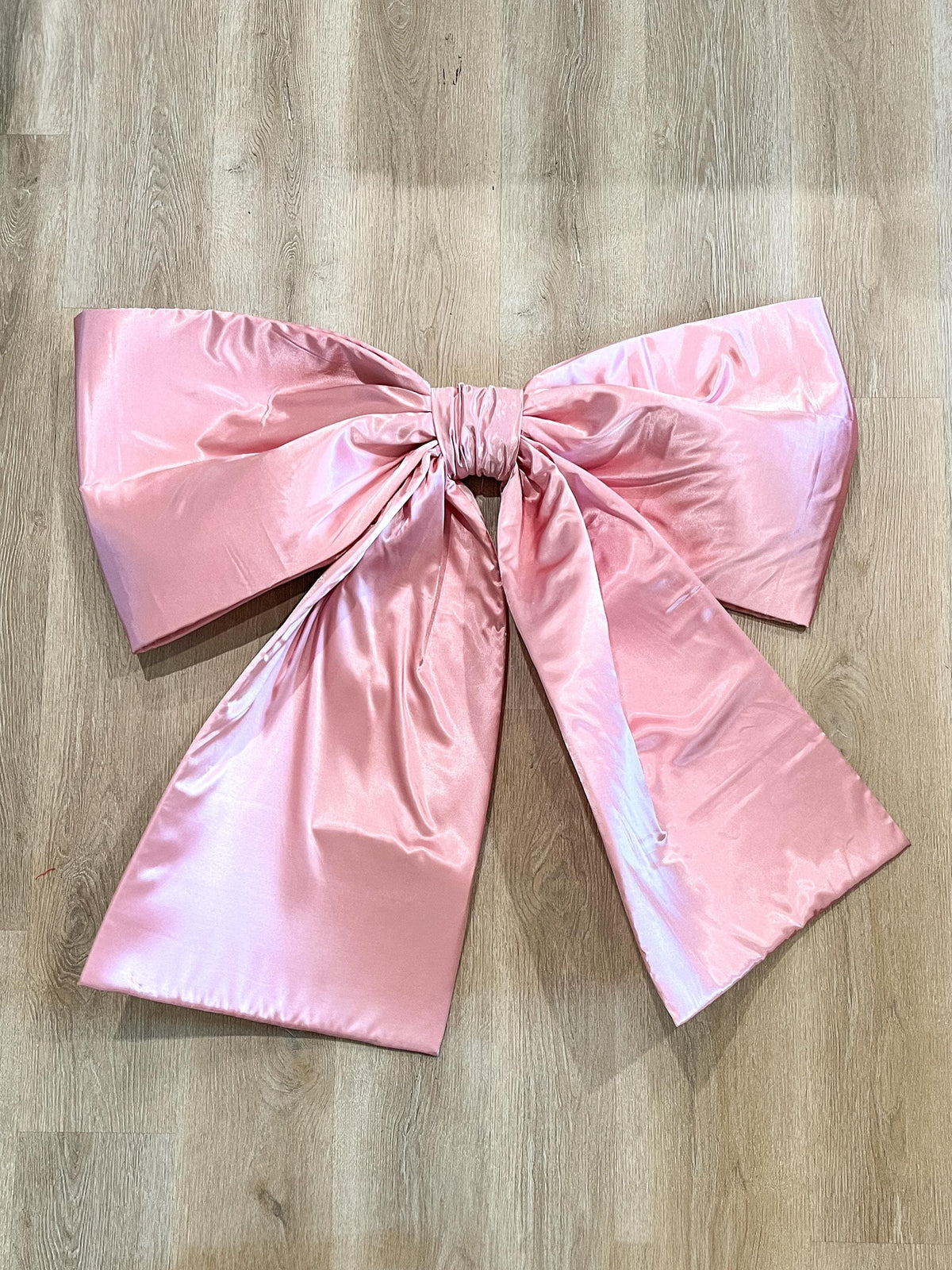 Giant Pink Satin Bow