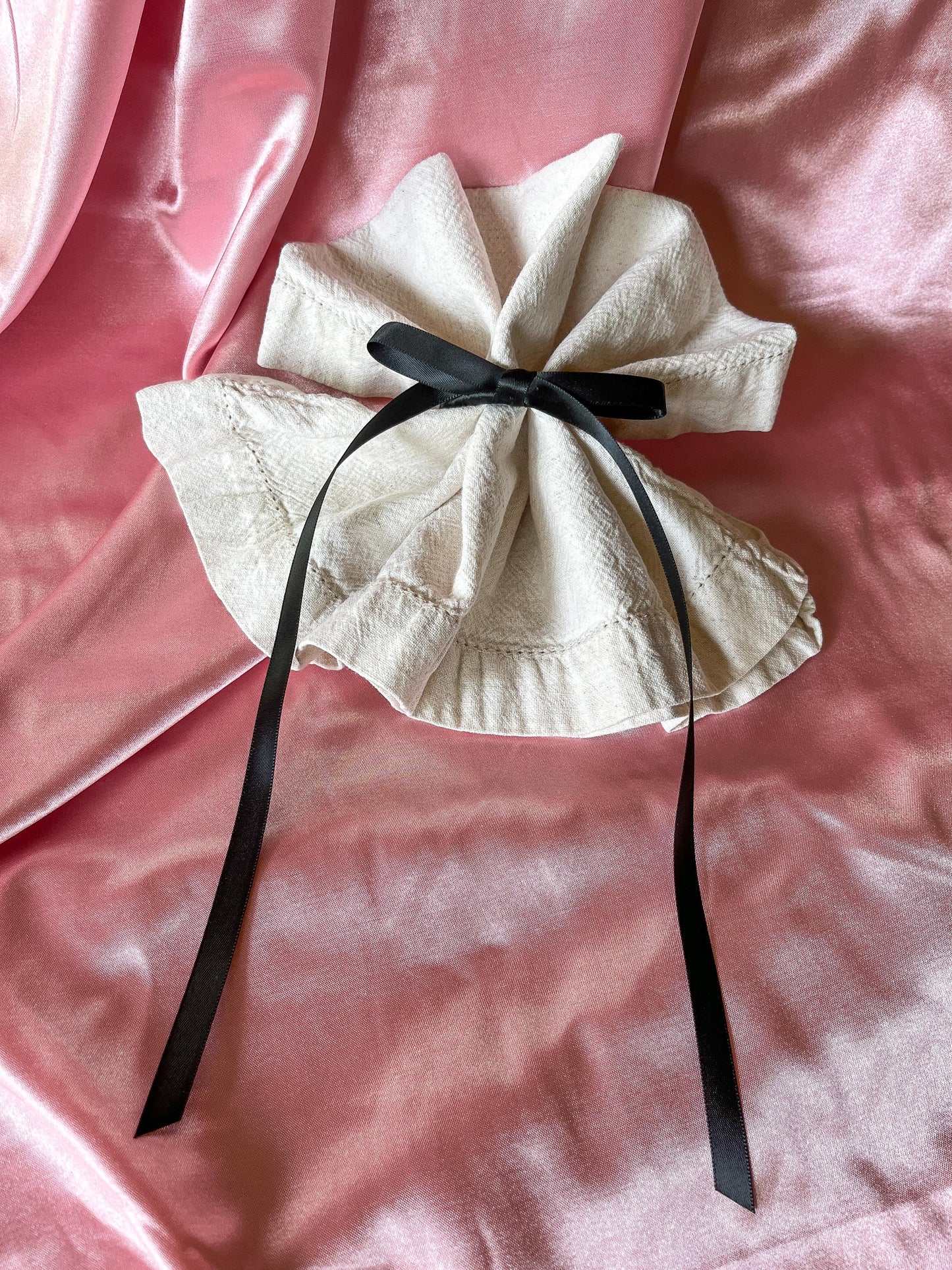 Satin Bow Napkin Rings