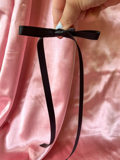 Satin Bow Napkin Rings