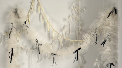 Organza Bow Garland