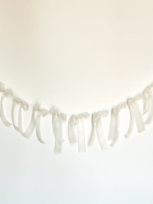 Organza Bow Garland