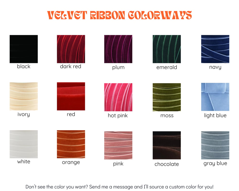 Velvet Bow Garland