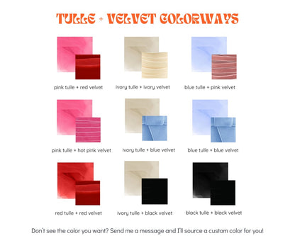 Tulle Garland with Bows