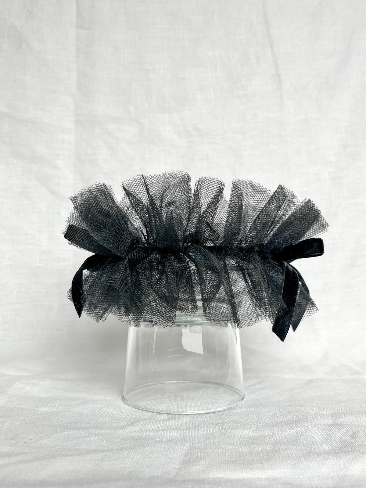 Tulle Pet Ruffle with Bows