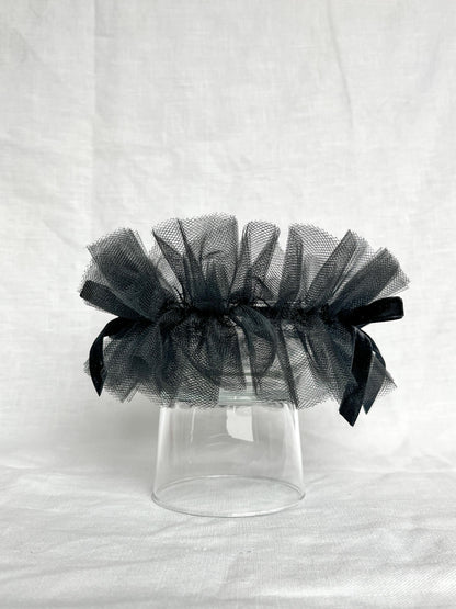 Tulle Pet Ruffle with Bows