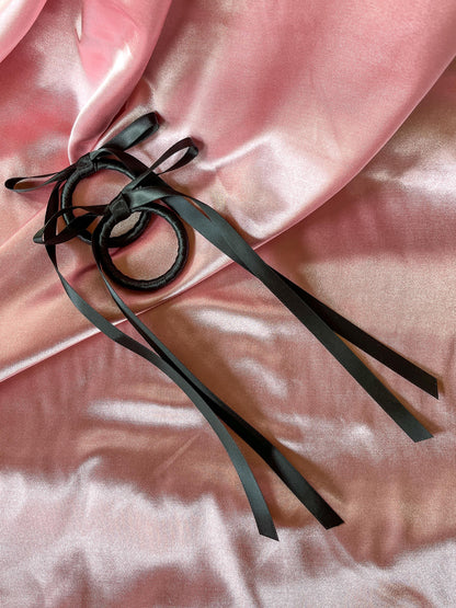 Satin Bow Napkin Rings